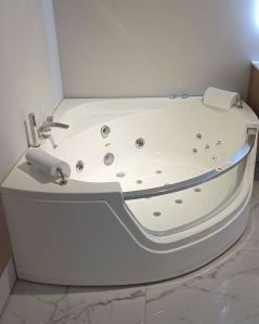 Vasca da bagno idromassaggio angolare, cm.150x150