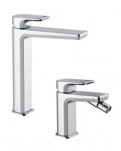 Coppia rubinetti lavabo-bidet Atena