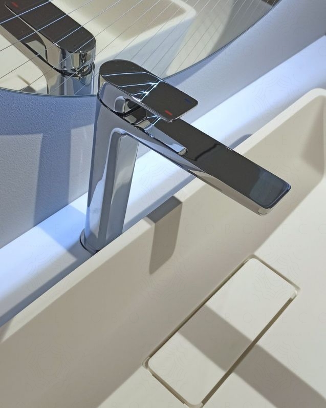 Coppia rubinetti lavabo alto e bidet Febe Coppia rubinetti lavabo alto e bidet Febe