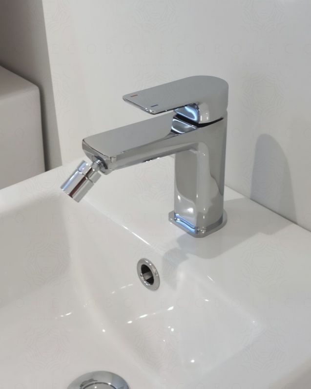Coppia rubinetti lavabo alto e bidet Febe Coppia rubinetti lavabo alto e bidet Febe