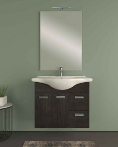 Mobile bagno Romina 85 cm con lavabo in ceramica