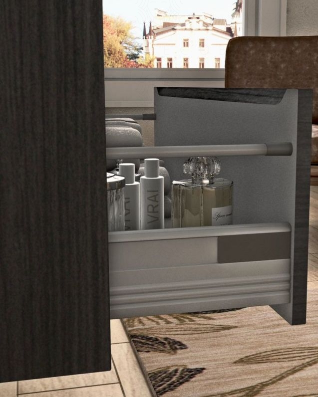 Mobile bagno sospeso Matilde cm 74 con lavabo in ceramica Mobile bagno sospeso Matilde cm 74 con lavabo in ceramica