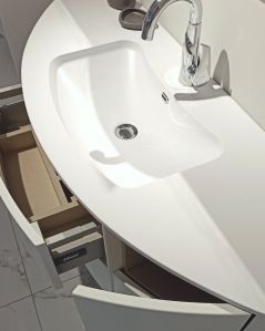 Mobile bagno sospeso Olimpia cm.120 con specchio led