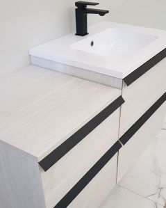 Mobile bagno sospeso Ghibli 105 cm con specchio led