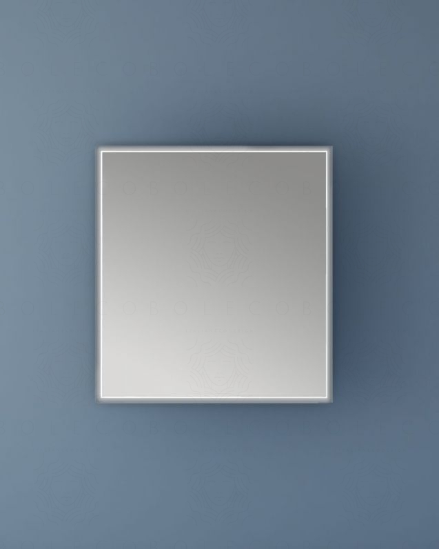 Specchio led Alba con anti-appannamento, 98 x 90 cm