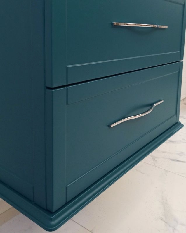 Mobile bagno sospeso Alba con lavabo in ceramica, 74 cm Mobile bagno sospeso Alba con lavabo in ceramica, 74 cm