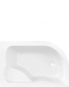 Vasca da bagno idromassaggio rettangolare, cm 100x150, comandi