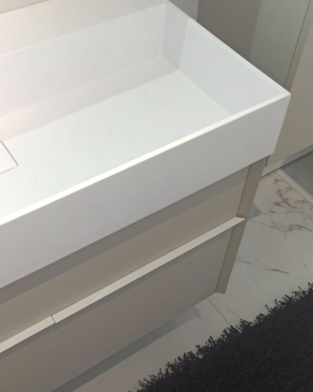 Mobile bagno sospeso Diadema cm.120 con specchio led Mobile bagno sospeso Diadema cm.120 con specchio led