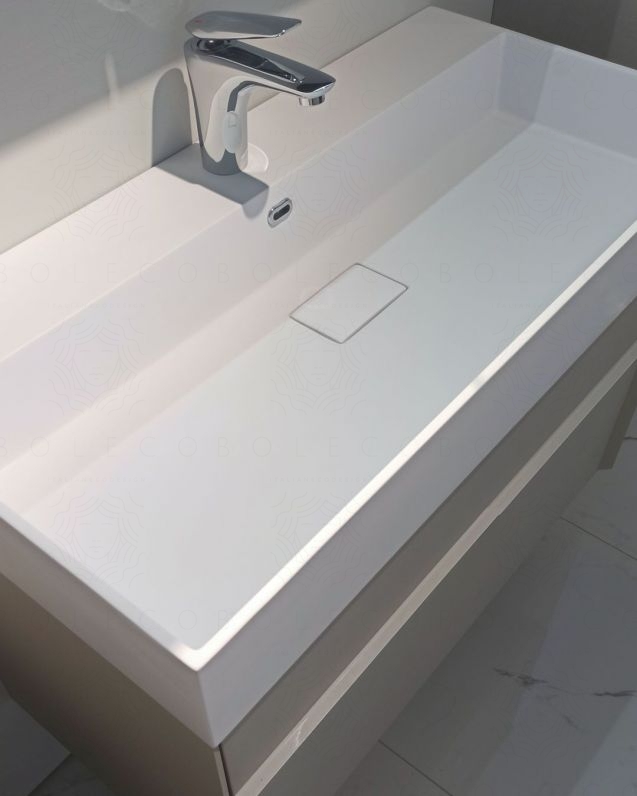 Mobile bagno sospeso Diadema cm.120 con specchio led Mobile bagno sospeso Diadema cm.120 con specchio led