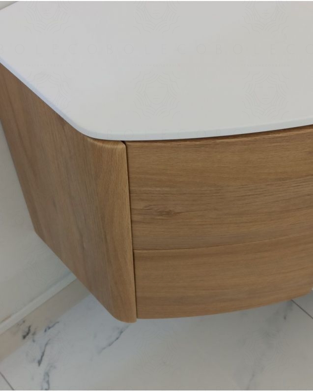 Mobile bagno sospeso Olimpia cm.90 con specchio led Mobile bagno sospeso Olimpia cm.90 con specchio led