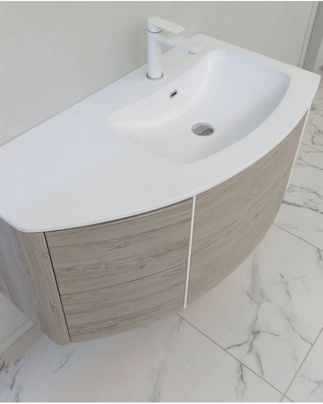 Mobile bagno sospeso Olimpia cm.90 con specchio led Mobile bagno sospeso Olimpia cm.90 con specchio led