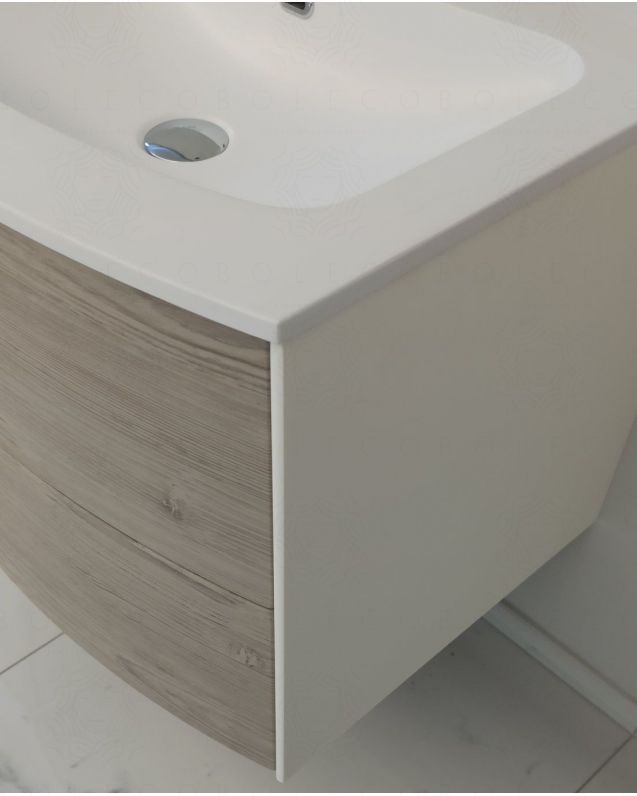 Mobile bagno sospeso Olimpia cm 120 con specchio led