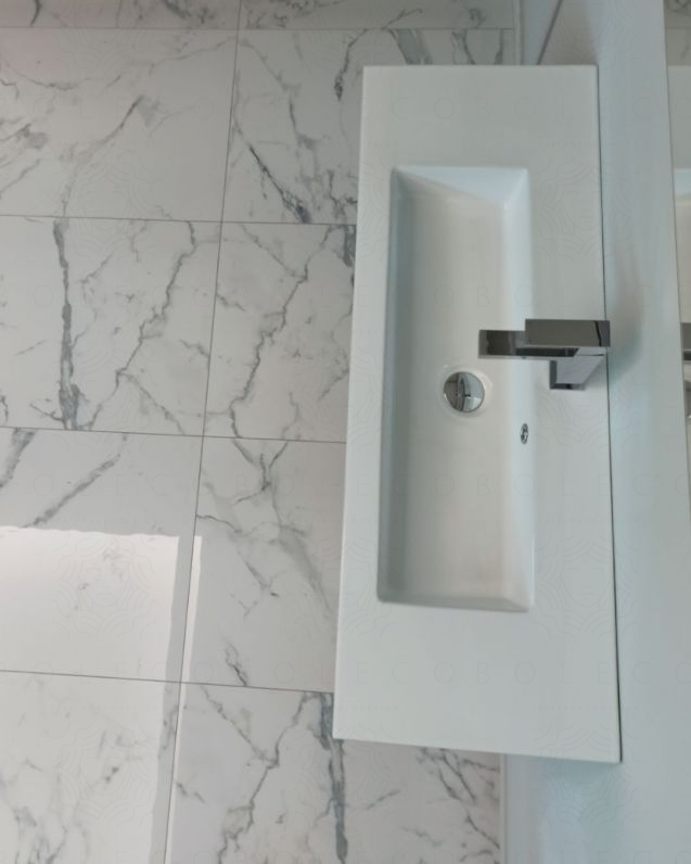 Mobile bagno sospeso Perla cm.100, profondita ridotta Mobile bagno sospeso Perla cm.100, profondita ridotta