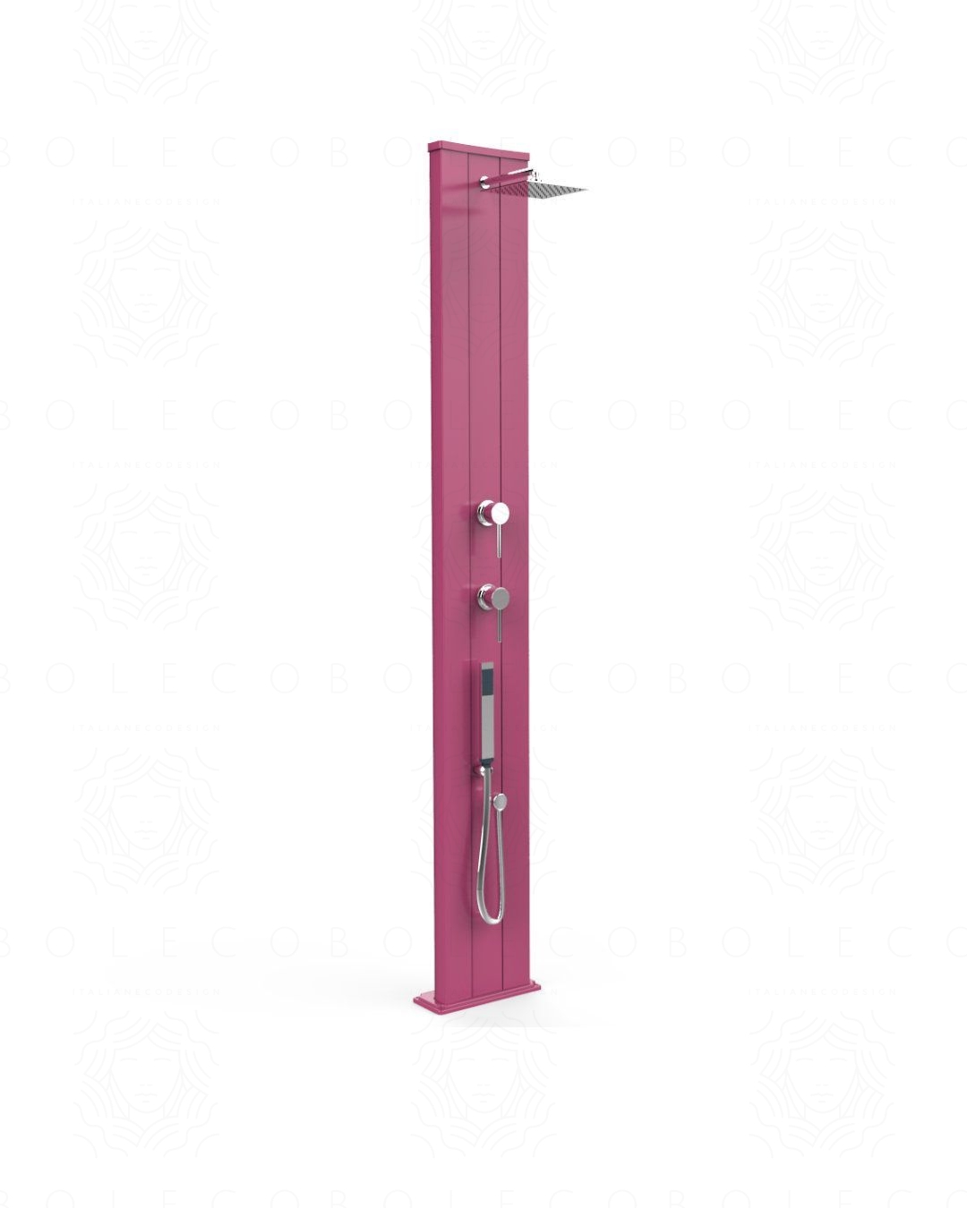 Doccia Solare in alluminio da esterno Dada S 30 Lt con Doccia Solare in alluminio da esterno Dada S 30 Lt con