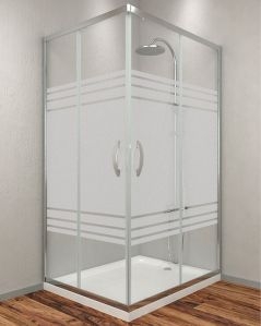 Box doccia rettangolare scorrevole 70x100 cm – cristallo