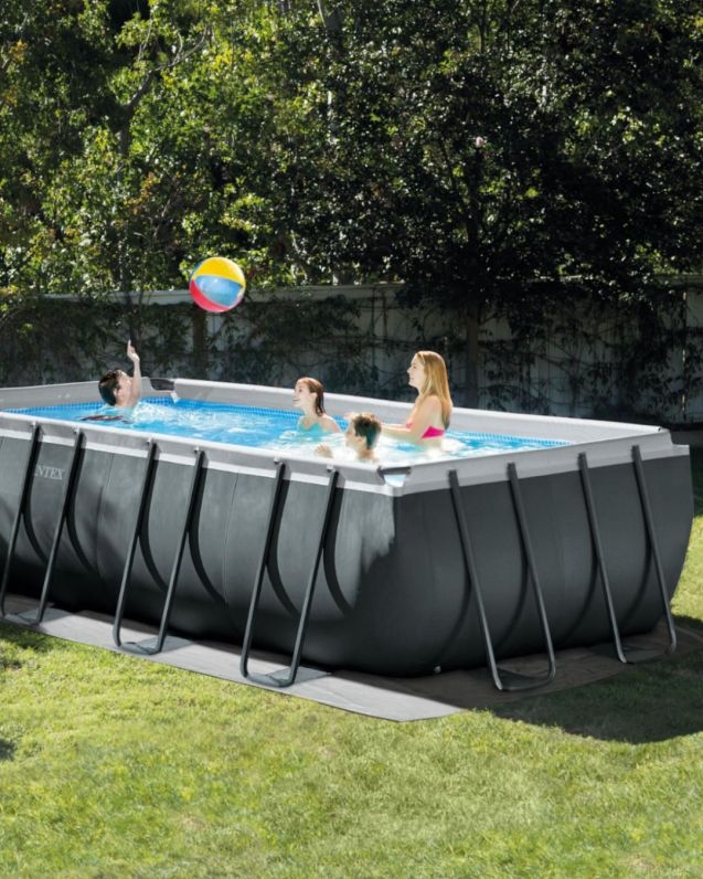 Piscina Ultra Xtr Frame rettangolare fuori terra 549cm - Intex