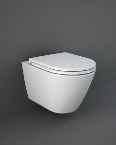 Vaso in ceramica bianco opaco con sedile rallentato - Resort
