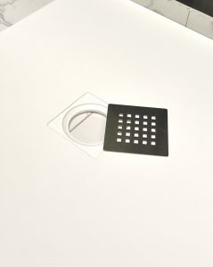Piatto doccia Diva 120x70 cm in mineralmarmo bianco slim