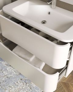 Mobile bagno Silvia 120 cm con lavabo in resina