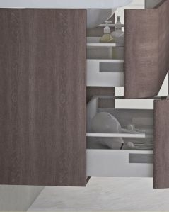 Mobile bagno Silvia 120 cm con lavabo in resina