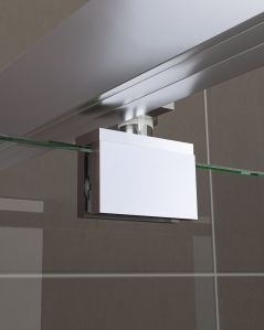 Box doccia cristallo temperato cm 110x90 - porta saloon