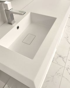 Mobile bagno sospeso Vittoria 106 cm con lavabo in resina
