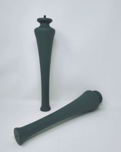 Set due piedi moderni in legno h35 cm per mobile bagno Alba