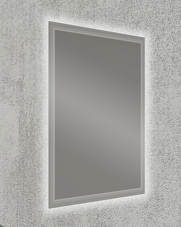 Specchio led con sensore touch e anti-appannamento, cm.120x90