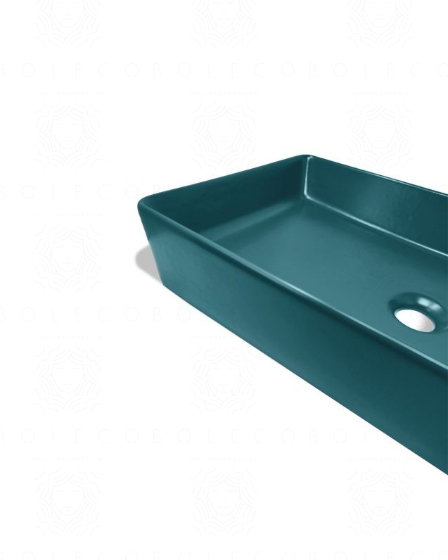 Mobile bagno sospeso Dorotea cm 100 con lavabo in ceramica