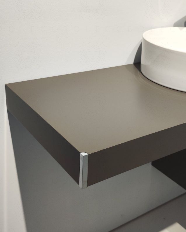 Mensolone bagno 120 cm con staffe regolabili Mensolone bagno 120 cm con staffe regolabili