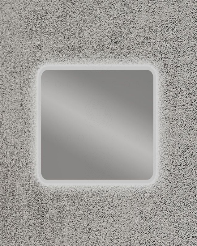 Specchio led con anti-appannamento cm 60x70