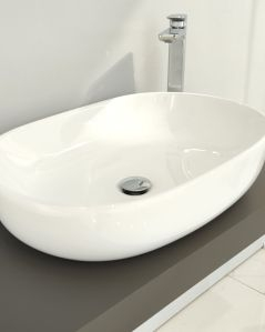 Mensolone bagno 120 cm completo di staffe regolabili e lavabo