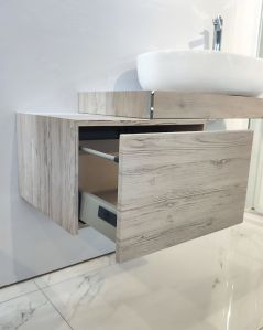 Mensolone bagno da 120 a 170 cm con staffe regolabili, lavabo