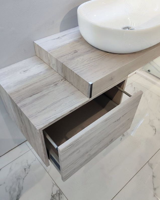 Mensolone bagno da 120 a 170 cm con staffe regolabili, lavabo Mensolone bagno da 120 a 170 cm con staffe regolabili, lavabo