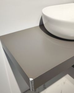 Mensolone bagno da 120 a 170 cm con staffe regolabili, lavabo