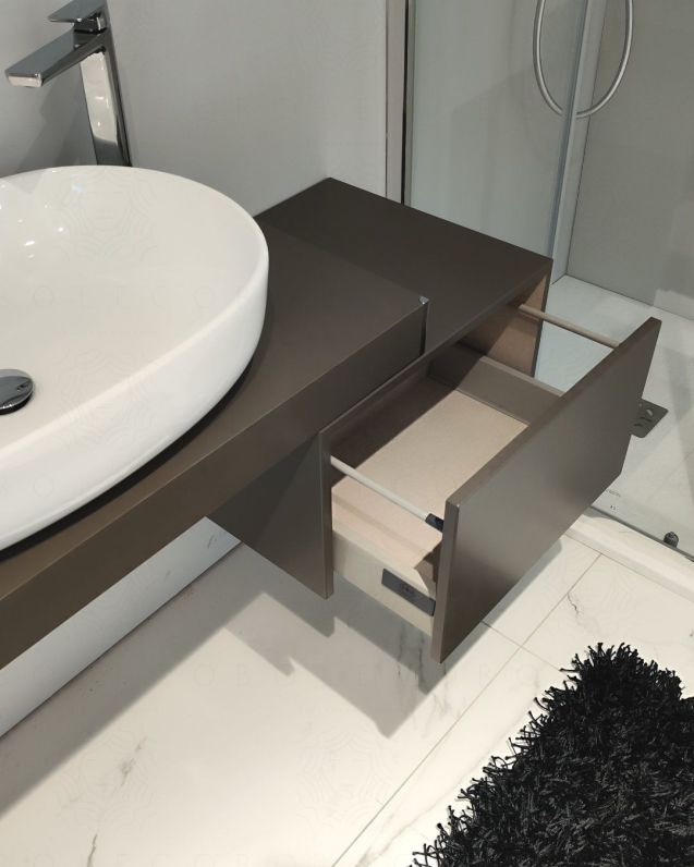 Mensolone bagno da 120 a 170 cm con staffe regolabili, lavabo Mensolone bagno da 120 a 170 cm con staffe regolabili, lavabo