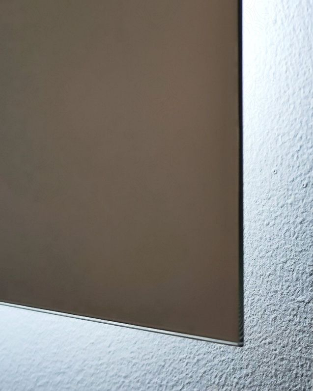 Specchio led moderno cm 90x90 con touch e dimmer