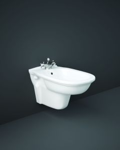 Coppia di sanitari sospesi bianco alpino e copriwater – Rubino