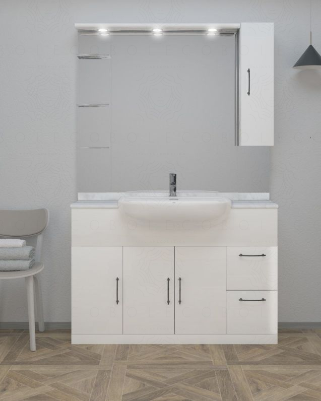 Mobile bagno Denise cm 120 semincasso