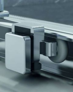 Box doccia angolare cm 100x100 con ante scorrevoli - vetro