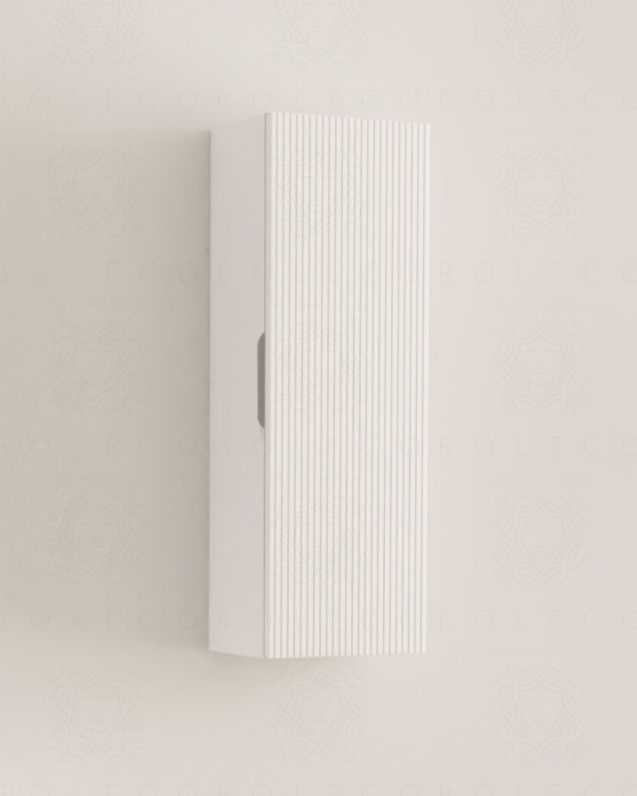 Colonna bagno cm 35x100 - 1 anta cannettata Colonna bagno cm 35x100 - 1 anta cannettata