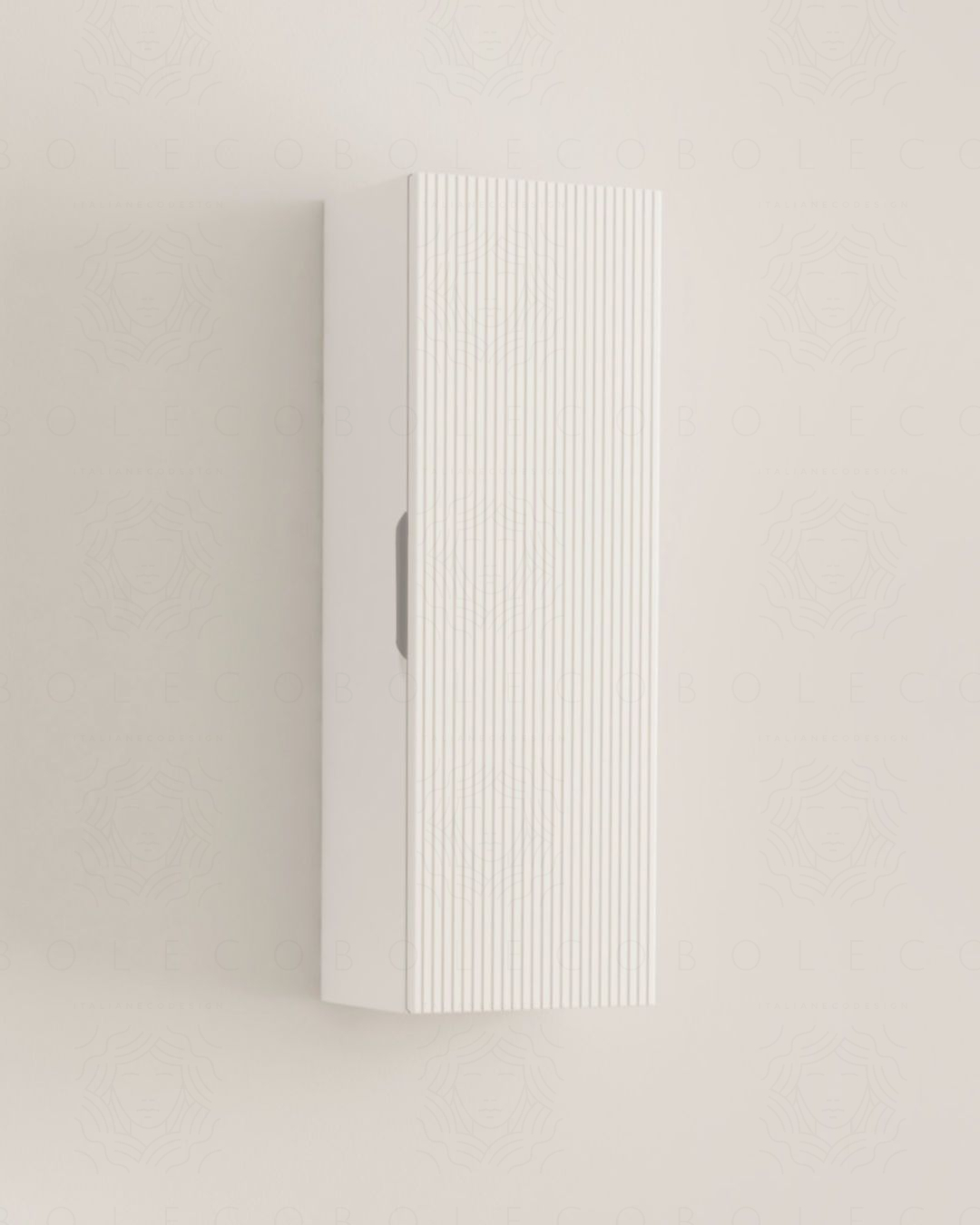 Colonna bagno cm 35x100 - 1 anta cannettata Colonna bagno cm 35x100 - 1 anta cannettata