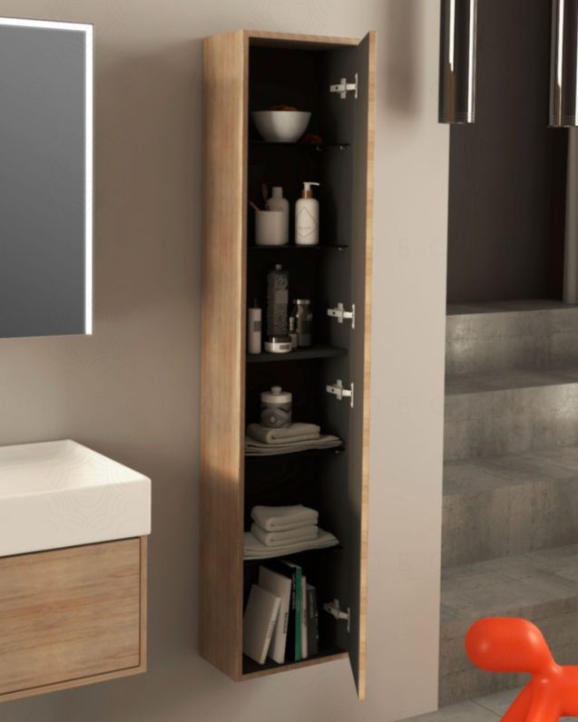 Colonna bagno Prisma cm 35x160 con apertura push – profonda 20 cm Colonna bagno Prisma cm 35x160 con apertura push – profonda 20 cm