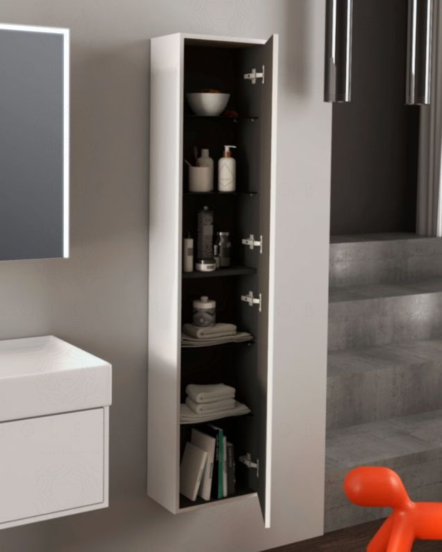 Colonna bagno Prisma cm 35x160 con apertura push – profonda 20 cm Colonna bagno Prisma cm 35x160 con apertura push – profonda 20 cm