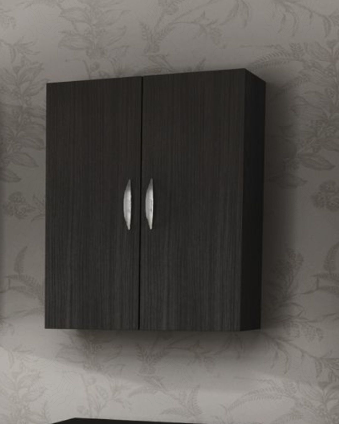 Pensile bagno Carla cm 60x74 con due ante - larice scuro Pensile bagno Carla cm 60x74 con due ante - larice scuro