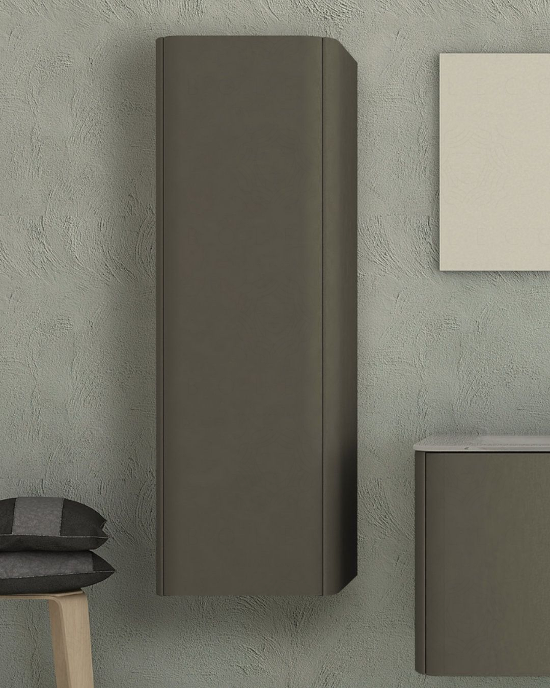 Mobile bagno sospeso Olimpia 60 cm con lavabo rigenerabile Mobile bagno sospeso Olimpia 60 cm con lavabo rigenerabile
