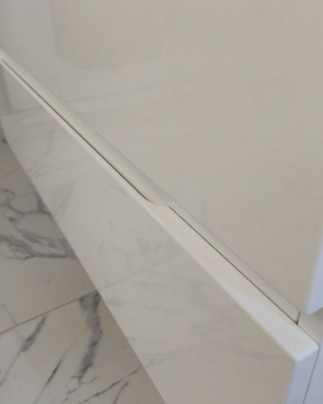 Mobile bagno sospeso Noa 80 cm e lavabo in ceramica Mobile bagno sospeso Noa 80 cm e lavabo in ceramica