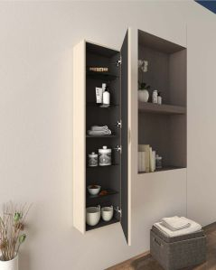 Colonna bagno Cloud cm 35x140 cotone con anta plisse