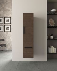 Colonna bagno Malta cm 35x150 rovere scuro