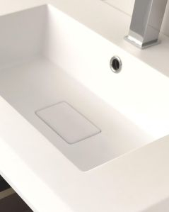 Mobile bagno sospeso Fashion cm 70 grigio medio e lavabo in